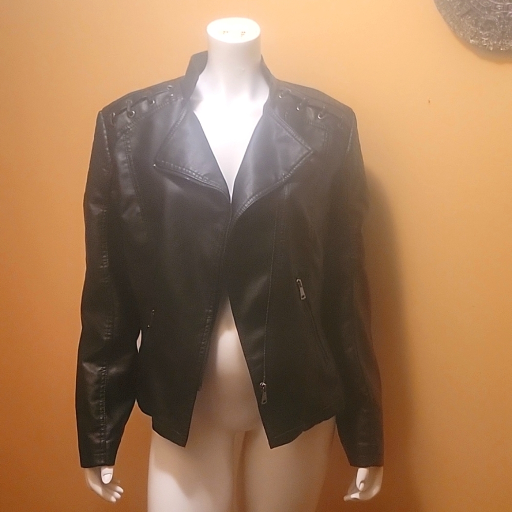 Leather jacket